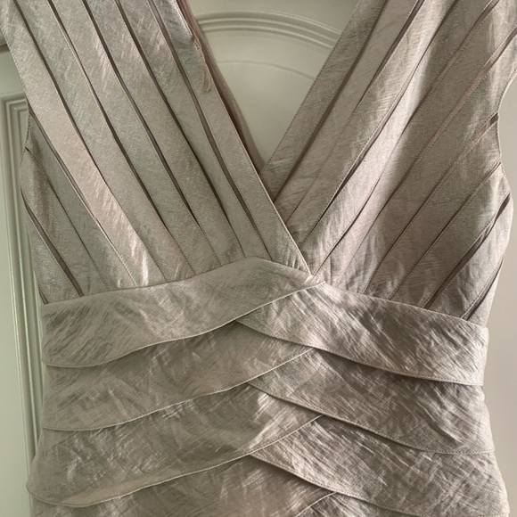 ADRIANNA PAPELL LADIES Sweetheart CASCADING LAYERED Baby Doll DRESS - SIZE 4 - Picture 13 of 14